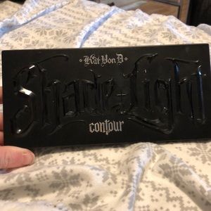 Slightly Used Kat Von D contour palette
